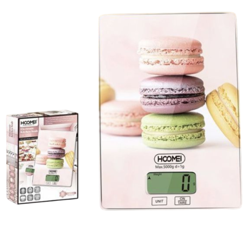 Bilancia Elettronica Vetro Temperato Fantasia...