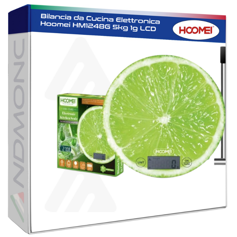 Bilancia da Cucina Elettronica Hoomei HM1248G...