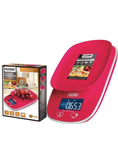 Bilancia da Cucina Elettronica Hoomei HM1240R 3kg 1g LCD 2