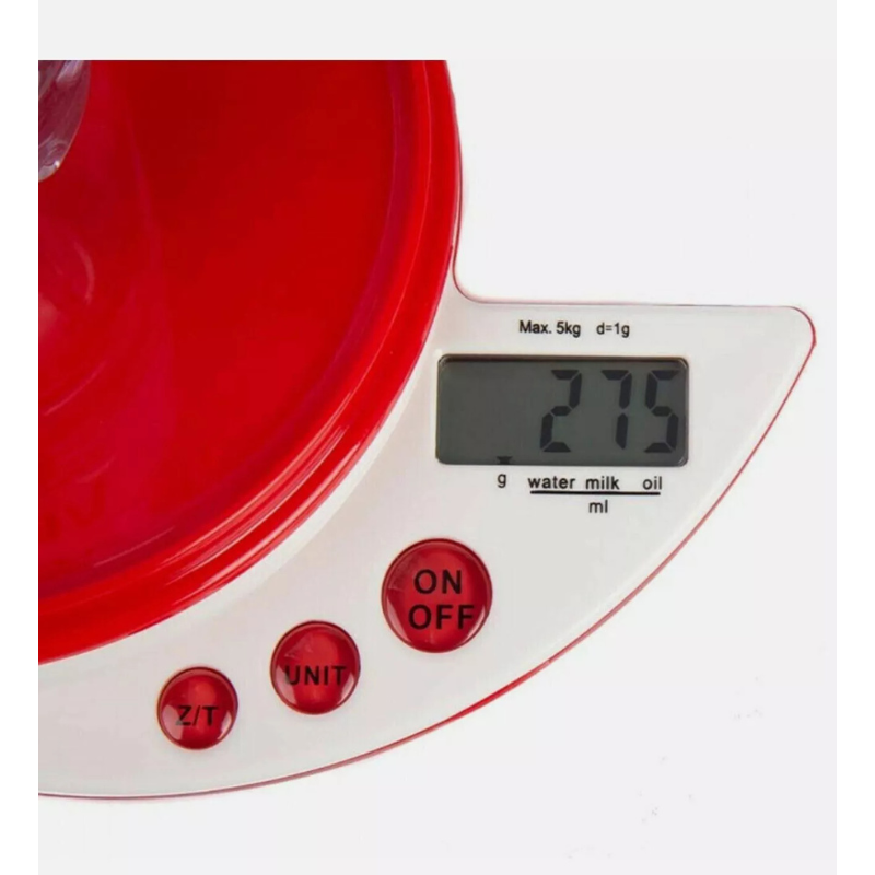 Bilancia Elettronica Con Caraffa Fino a 5Kg Da...