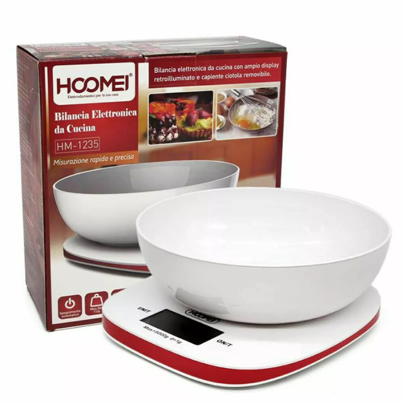 Bilancia Elettronica da Cucina con Ciotola...