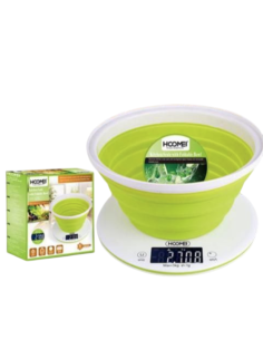 Bilancia Cucina Elettronica Hoomei HM-1230 5kg 1g Ciotola... 2