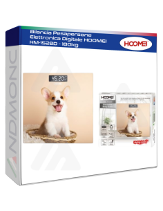 Bilancia Pesapersone Elettronica Digitale HOOMEI HM-1528D...