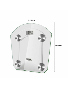 Bilancia Elettronica Pesapersona Vetro Temperato Gradi... 2