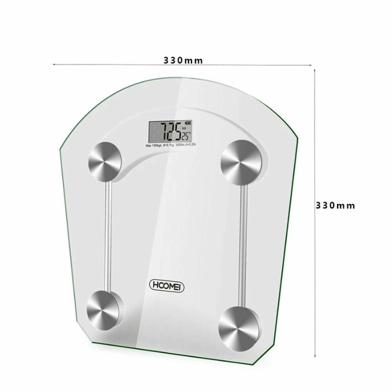 Bilancia Elettronica Pesapersona Vetro...