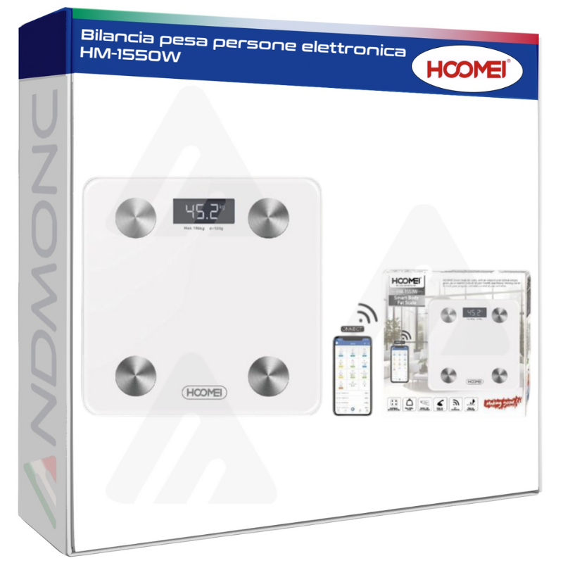 Bilancia pesa persone elettronica HM-1550W