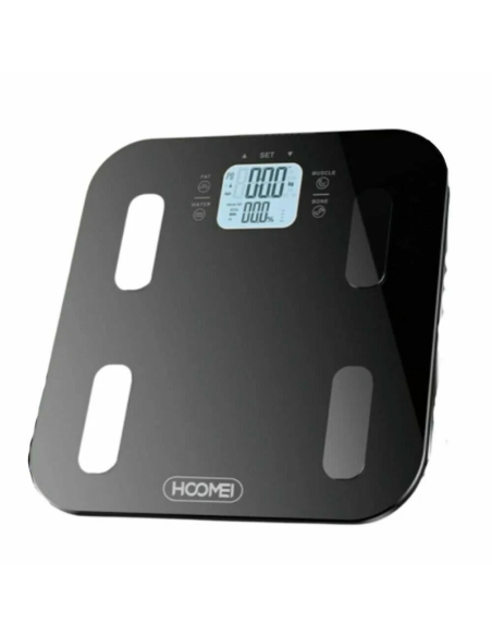Bilancia Pesapersone Impedenziometrica Hoomei HM-1560 180kg LCD Ampio Analisi