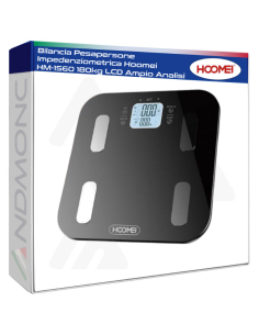 Bilancia Pesapersone Impedenziometrica Hoomei HM-1560...