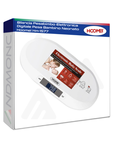 Bilancia Pesabimbo Elettronica Digitale Pesa Bambino Neonato Hoomei Hm-1577