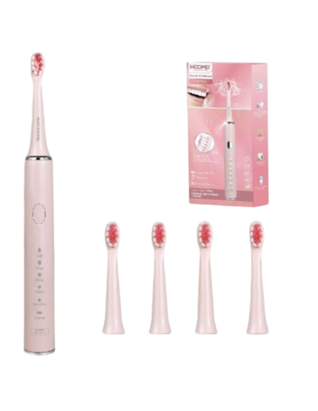 Spazzolino Elettrico HOOMEI HM7112R 5 Modalità 33000Hz Timer 2 Minuti USB