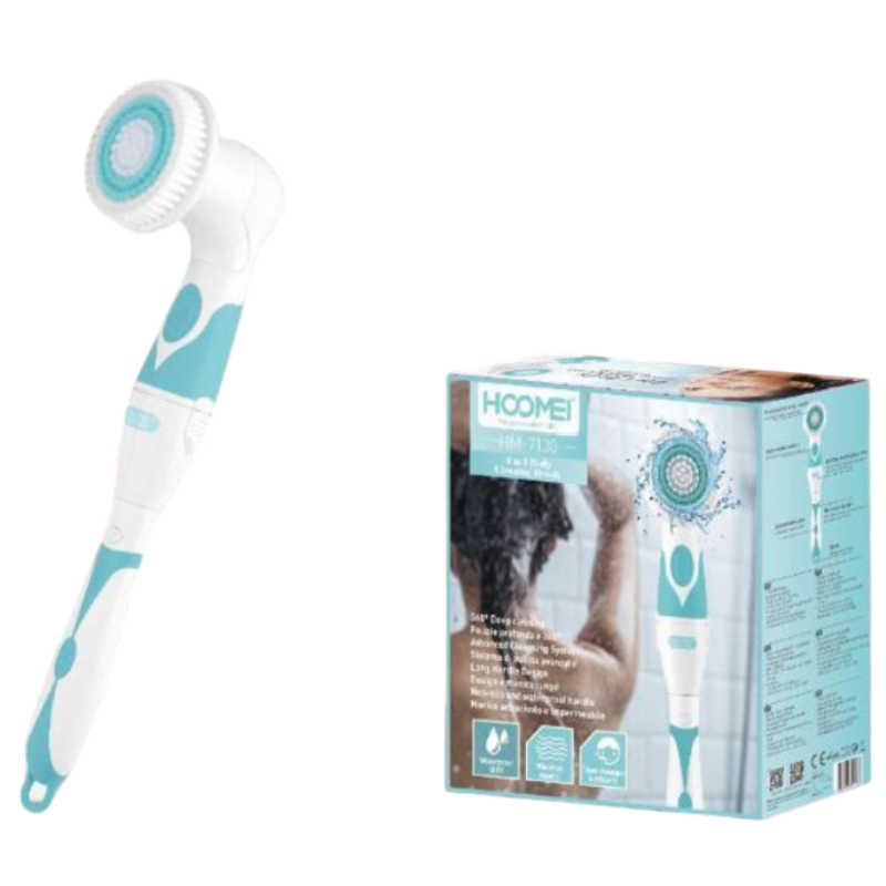 Spazzola Pulizia Corpo 4 in 1 HOOMEI HM7130...
