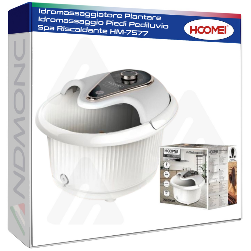Idromassaggiatore Plantare Idromassaggio Piedi Pediluvio Spa Riscaldante HM-7577