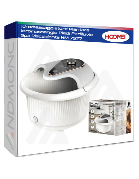 Idromassaggiatore Plantare Idromassaggio Piedi Pediluvio Spa Riscaldante HM-7577