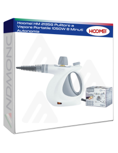 Hoomei HM 2135G Pulitore a Vapore Portatile 1050W 8...