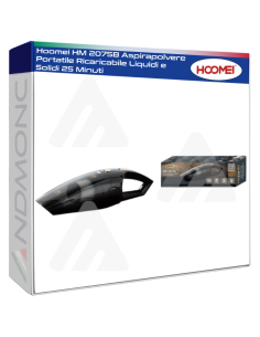 Hoomei HM 2075B Aspirapolvere Portatile Ricaricabile...