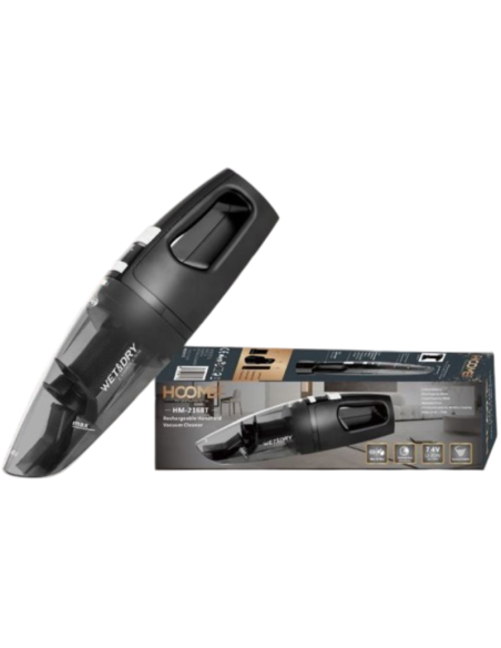 Hoomei HM 2168T Aspirapolvere Portatile Ricaricabile Liquidi e Solidi 25 Minuti