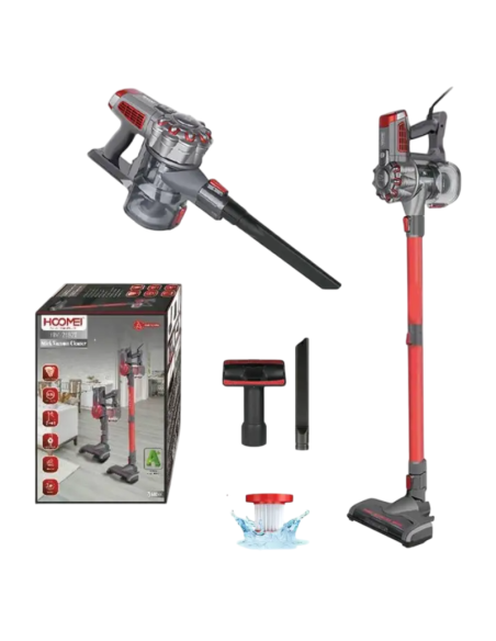 Hoomei HM 2182T Aspirapolvere a Scopa Elettrica 600W Contenitore 0 8L 2 in 1
