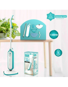 Scopa a Vapore Vaporetto Igenizzante Lavapavimenti 1300W... 2