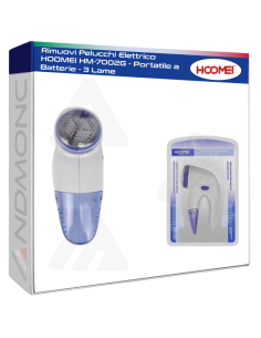Rimuovi Pelucchi Elettrico HOOMEI HM-7002G - Portatile a...