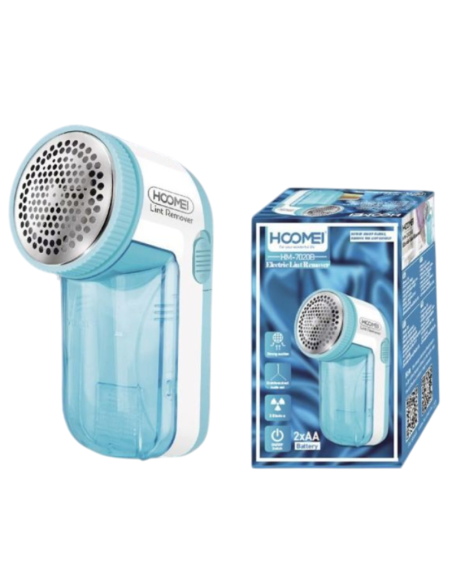 Levapelucchi Elettrico Hoomei HM-7020B 3W Lame Acciaio Inox Aspirazione Forte