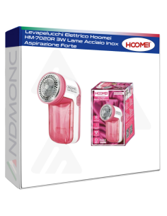 Levapelucchi Elettrico Hoomei HM-7020R 3W Lame Acciaio...