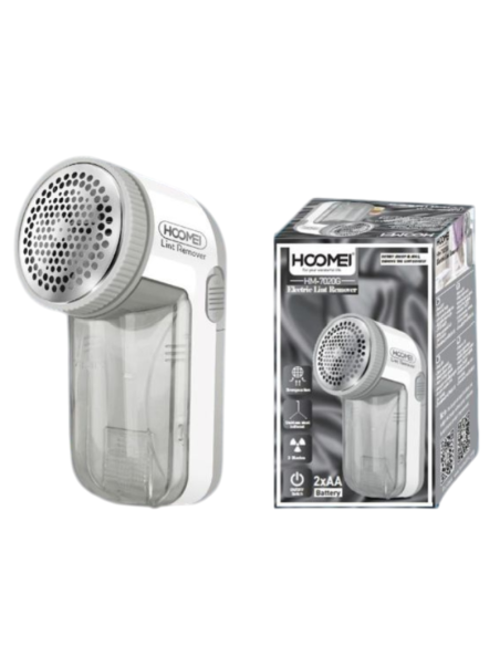 Levapelucchi Elettrico Hoomei HM-7020G 3W Lame Acciaio Inox Aspirazione Forte