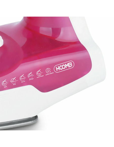 Ferro Da Stiro Con Getto Vapore Regolabile 1200W Serbatoio 200ML Teflon HM-3852