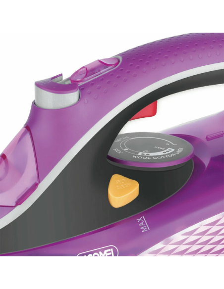 Ferro Da Stiro Getto Vapore Regolabile 2200W Serbatoio 300ML Ceramica HM-3890