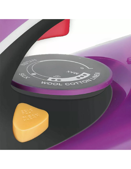 Ferro Da Stiro Getto Vapore Regolabile 2200W Serbatoio 300ML Ceramica HM-3890