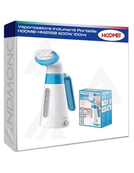 Vaporizzatore Indumenti Portatile HOOMEI HM2115B 600W 100ml