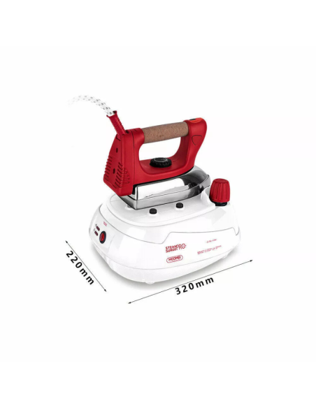 Ferro Da Stiro Con Caldaia Boiler Vapore Manico in Sughero 2000W 700ml HM-3645
