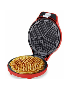 Piastra per Waffle Cialde CUORE Elettrica Antiaderente... 2