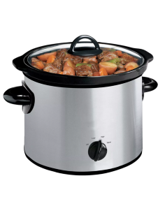 Slow Cooker Pentola Cottura Lenta 3.5 Lt Cucina a Vapore... 2