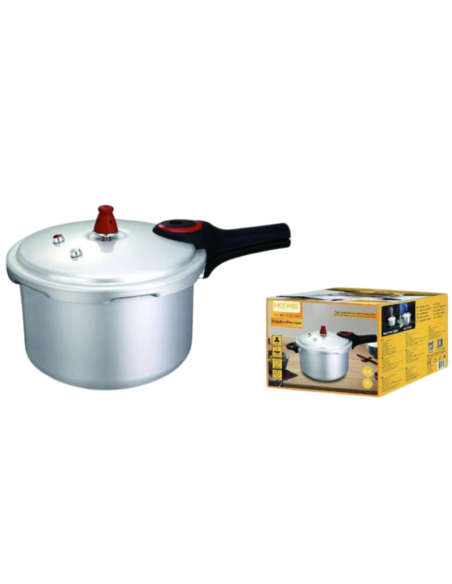 HOOMEI HM-5022P Pentola a Pressione 5.8L in Alluminio - Manico Bakelite