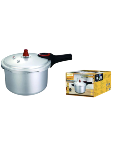 HOOMEI HM-5024P Pentola a Pressione 7L in Alluminio - Manico Bakelite