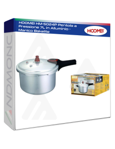 HOOMEI HM-5024P Pentola a Pressione 7L in Alluminio -...
