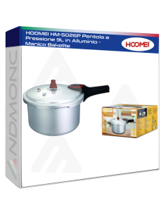 HOOMEI HM-5026P Pentola a Pressione 9L in Alluminio -...