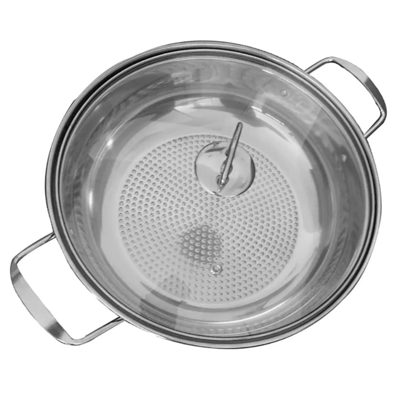 Pentola da Cucina Induzione in Acciaio Inox Hot...