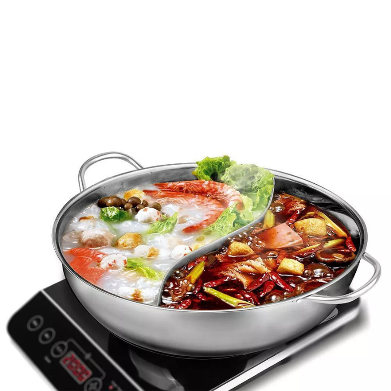 Pentola in Acciaio Inox HOT POT Induzione...