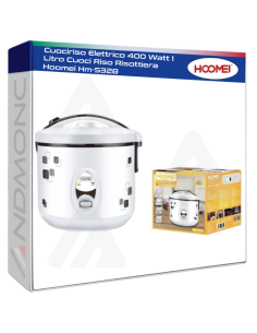 Cuociriso Elettrico 400 Watt 1 Litro Cuoci Riso...
