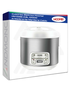 Cuociriso Elettrico Hoomei HM-5336 2.8L 1000W...
