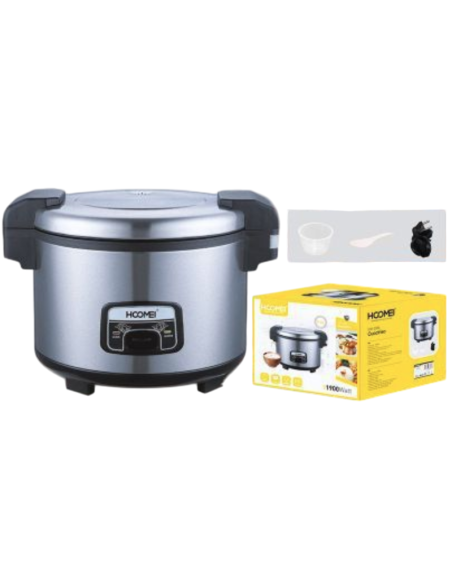 Cuociriso Elettrico Risottiera Acciaio Potenza 1900w 5.6 Litri Hoomei Hm-5356