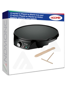 Crepiera Piastra Elettrica per Crepes Piadine Ripiene...