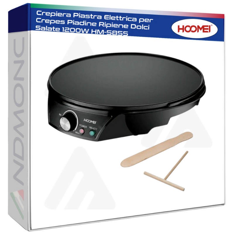 Crepiera Piastra Elettrica per Crepes Piadine...