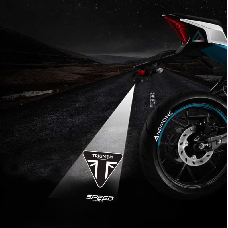 1x Proiettore moto Triumph Speed Triple