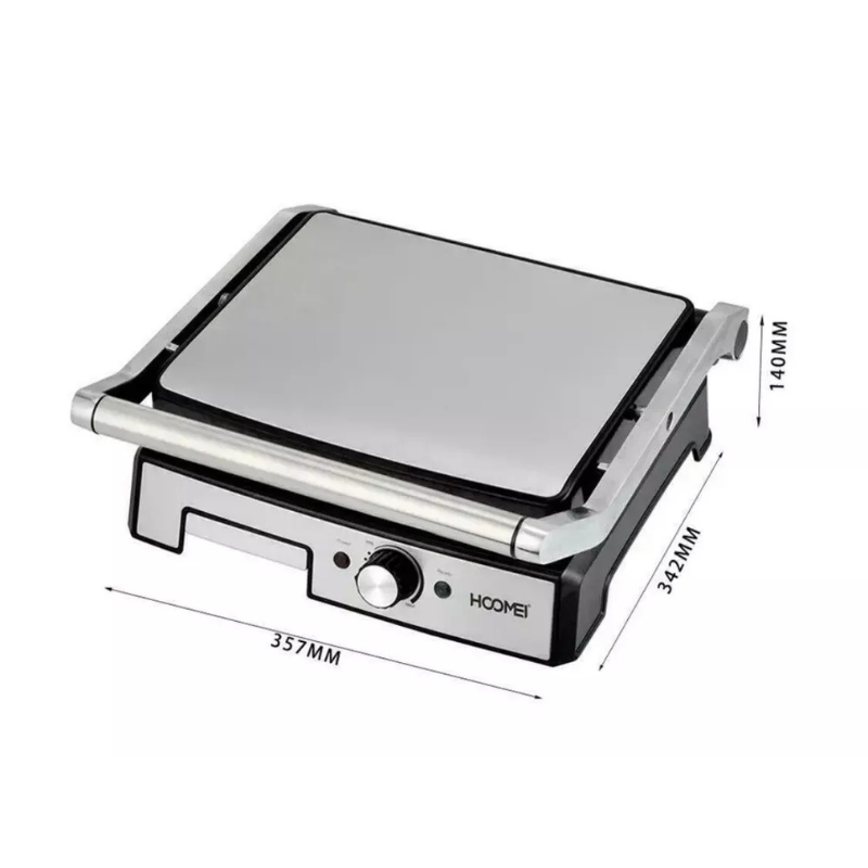 Piastra Elettrica 2000W Bistecchiera Regolabile...