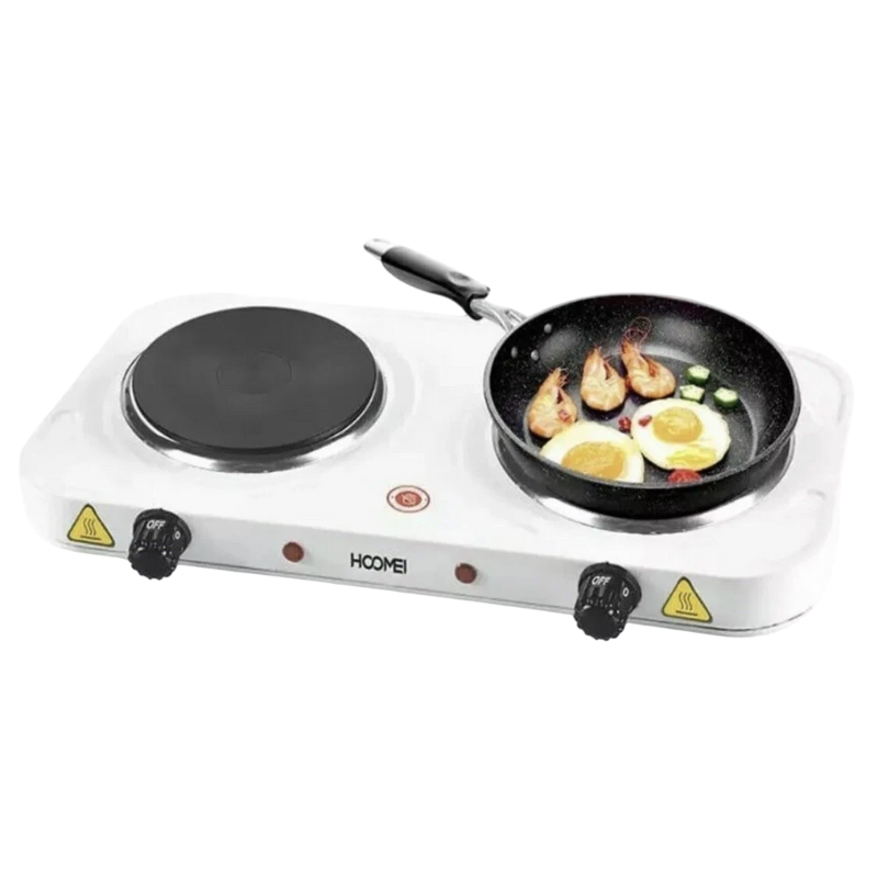 Fornello Elettrico Piano Cottura Doppia Piastra...