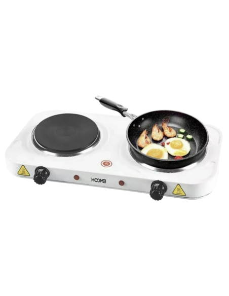 Fornello Elettrico Piano Cottura Doppia Piastra 2500W per Camping Cucina HM5625