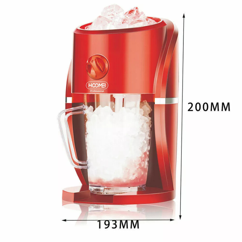 Macchina Tritaghiaccio Elettrica 25W Caraffa da...