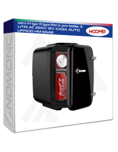 Mini Frigo frigorifero portatile 4 LITRI AC 220V 12V CASA...